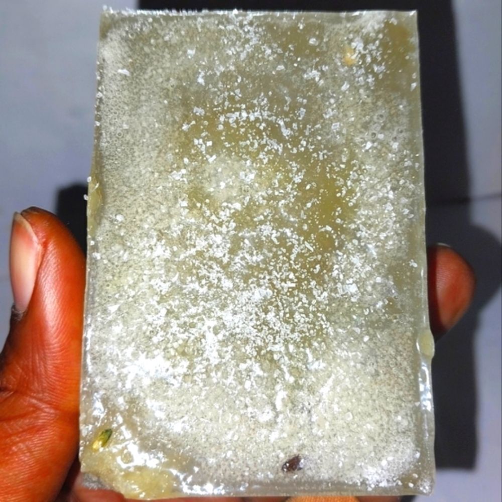 Hand crafted SeaSalt Spa Day soap bar - Picture 3 of 10